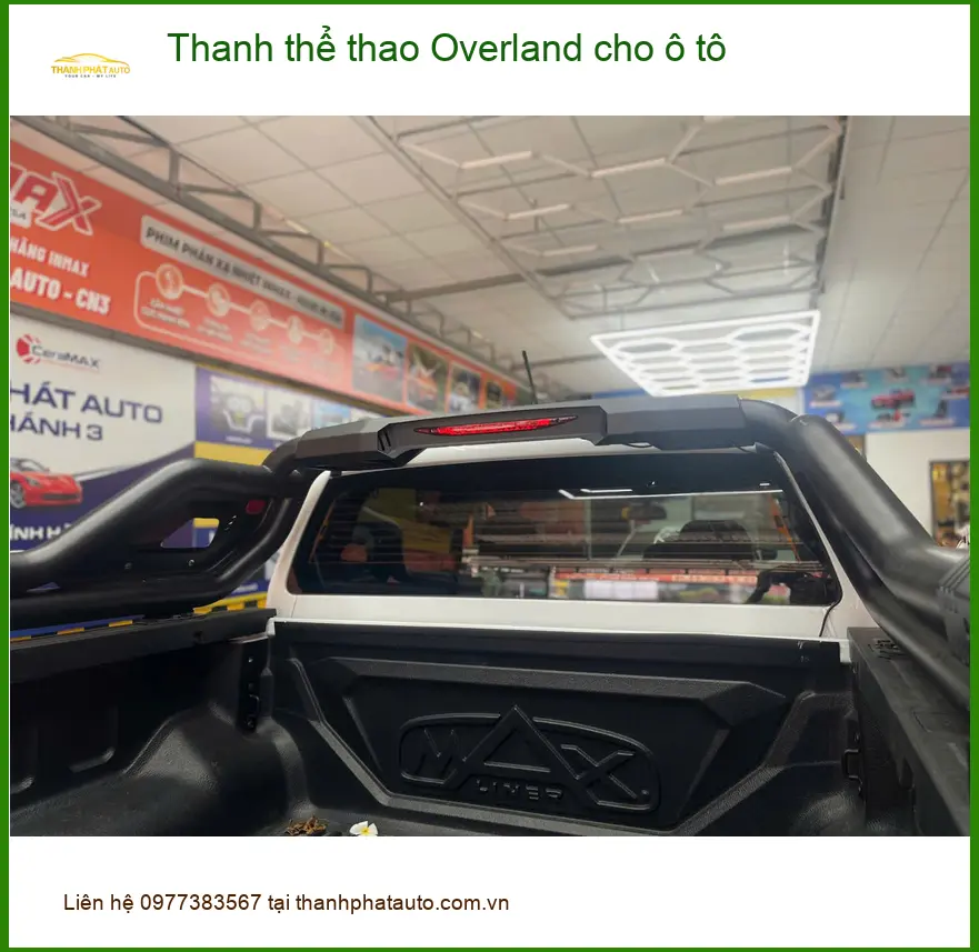 Anh Long lắp Thanh thể thao Overland chính hãng cho Ranger tại Cần Giờ ảnh thực tế 3