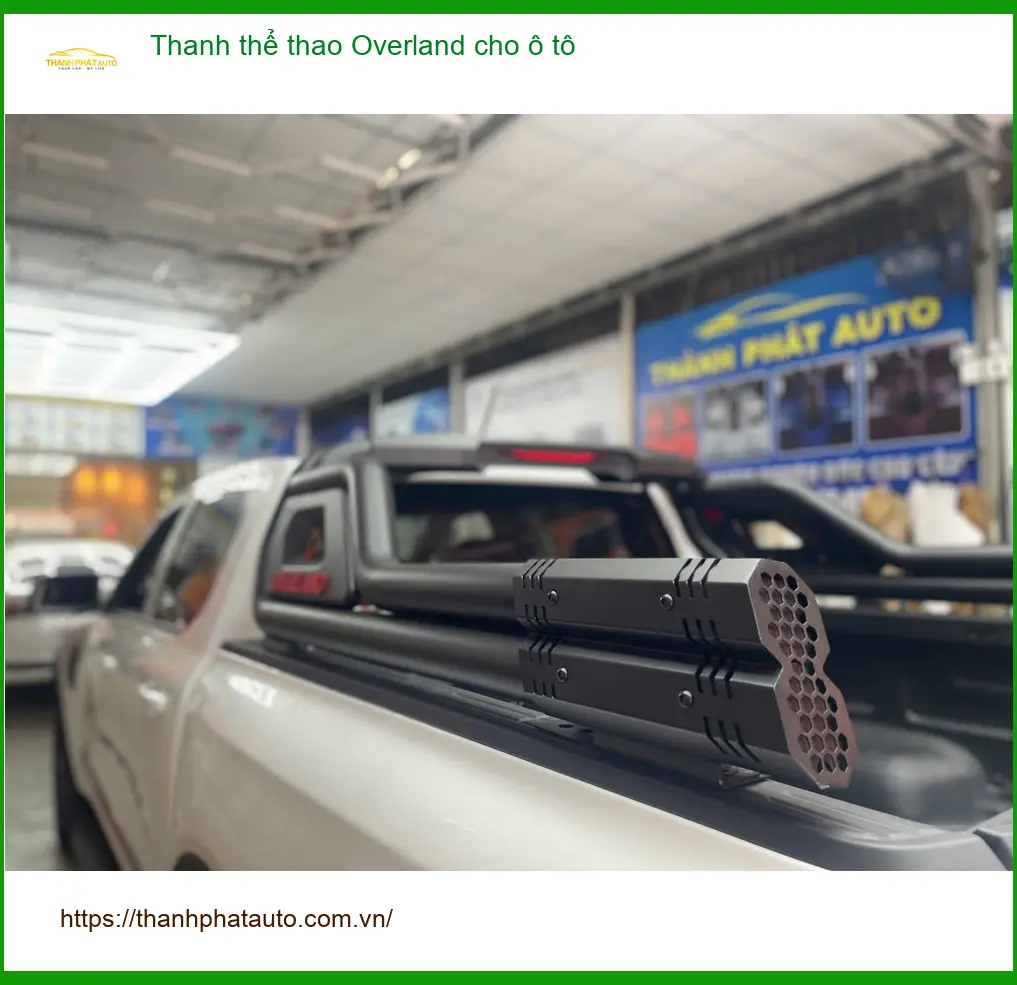 Anh Long lắp Thanh thể thao Overland chính hãng cho Ranger tại Cần Giờ ảnh thực tế 4