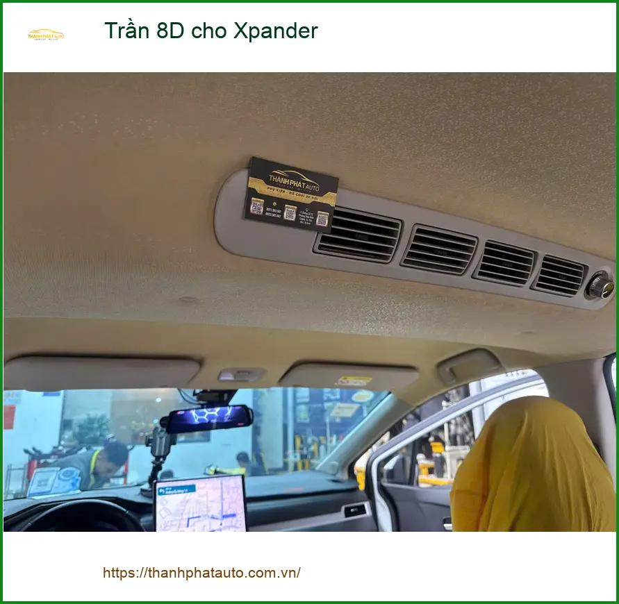 Anh Duy bọc Trần 8D cho Xpander tại Quận Bình Thạnh để nâng tầm nội thất ảnh thực tế 4