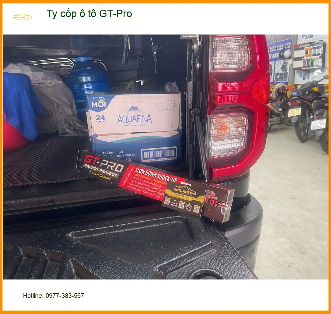 Anh Quang Minh nâng cấp Ty cốp ô tô GT-Pro cho Hyundai Santa Fe tại Thủ Đức ảnh thực tế 4
