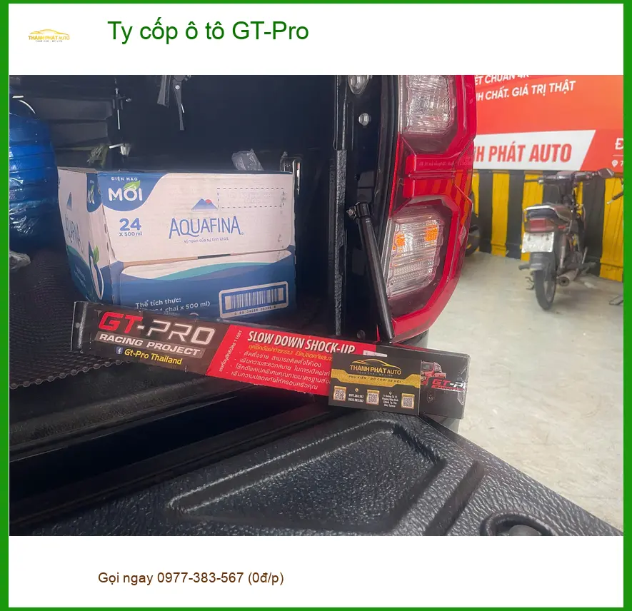 Anh Khải lắp Ty cốp ô tô GT-Pro cho Santa Fe tại Bình Thạnh ảnh thực tế 2