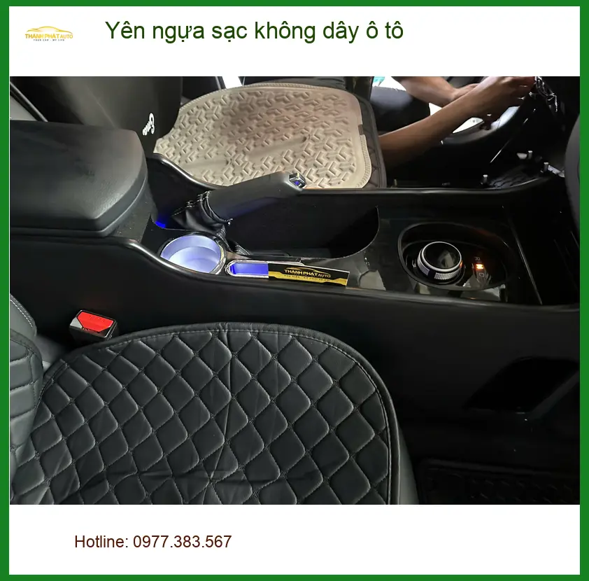 Anh Tùng lắp yên ngựa sạc không dây Mitsubishi Triton Quận Huyện Hóc Môn