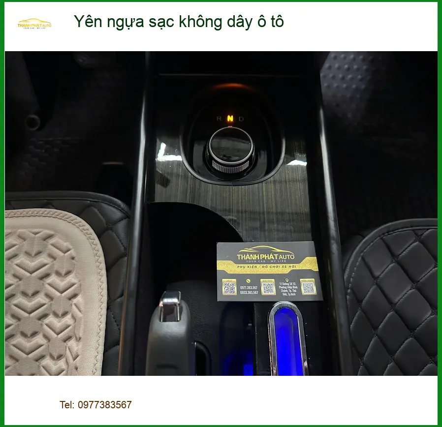 Anh Tùng lắp yên ngựa sạc không dây Mitsubishi Triton Quận Huyện Hóc Môn ảnh thực tế 2
