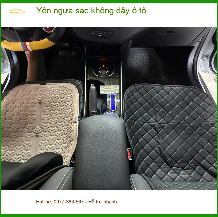 Anh Tùng lắp yên ngựa sạc không dây Mitsubishi Triton Quận Huyện Hóc Môn ảnh thực tế 3