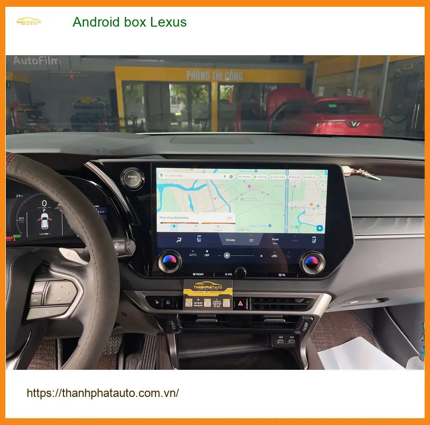 Anh Quang lắp Android Box Lexus RX 350 tại Quận 12 để có thêm nhiều tiện ích giải trí ảnh thực tế 2