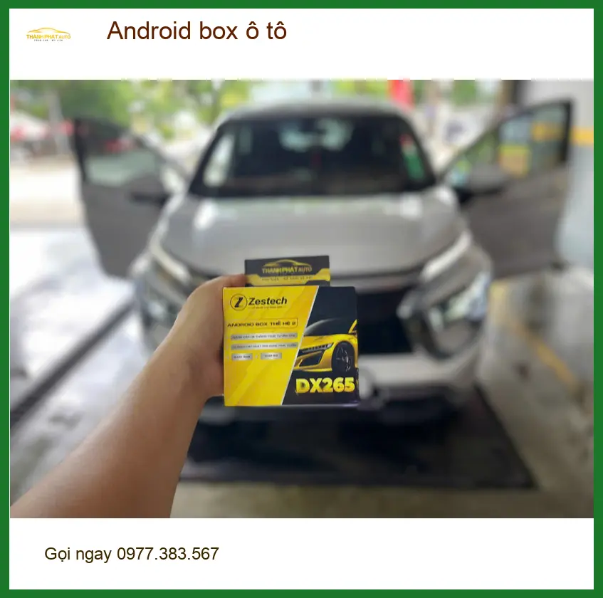 Anh Tuấn Kiệt lắp Android box ô tô cho Honda CRV tại Quận 1 để giải trí khi kẹt xe ảnh thực tế 5