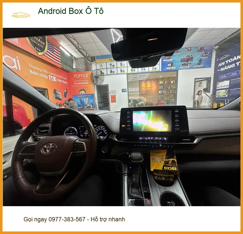 Anh Kiên lắp Android Box Ô Tô cho Mazda CX-5 tại Quận 7 giải trí thông minh