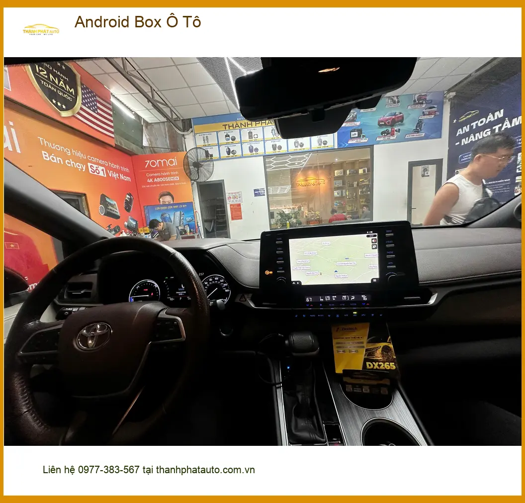 Anh Kiên lắp Android Box Ô Tô cho Mazda CX-5 tại Quận 7 giải trí thông minh ảnh thực tế 2