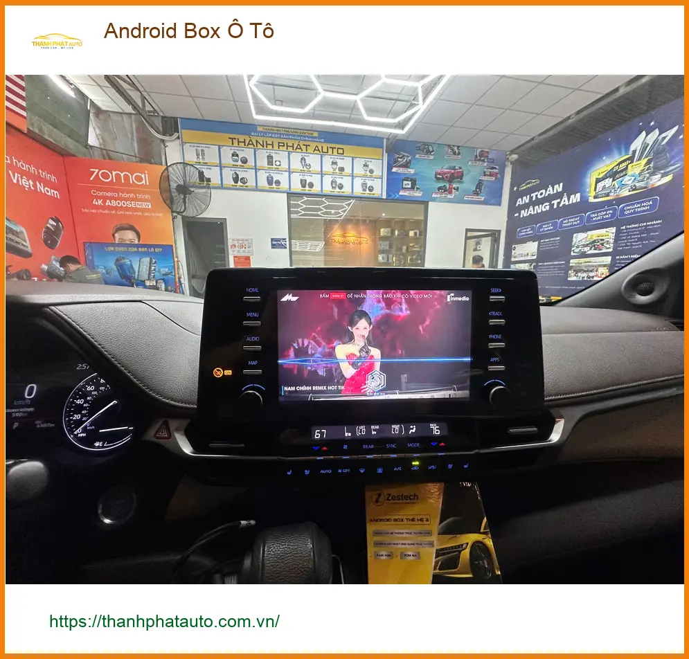 Anh Kiên lắp Android Box Ô Tô cho Mazda CX-5 tại Quận 7 giải trí thông minh ảnh thực tế 4
