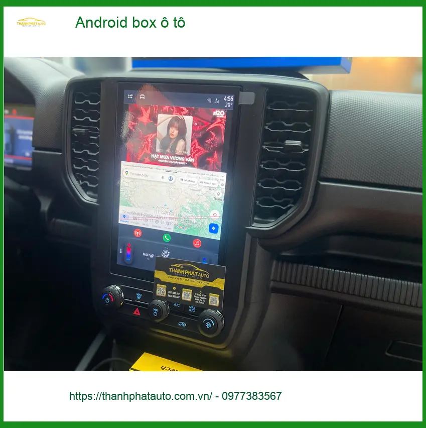 Anh Quang lắp Android box ô tô Toyota Camry Quận 10 - Nâng tầm giải trí ảnh thực tế 2