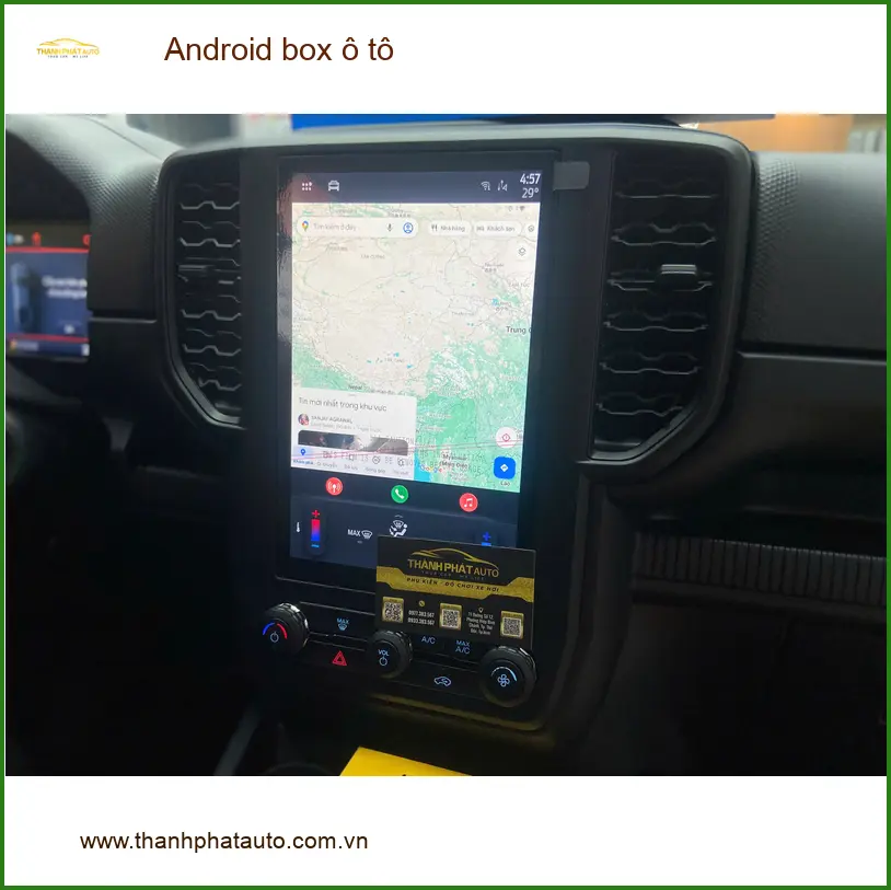 Anh Quang lắp Android box ô tô Toyota Camry Quận 10 - Nâng tầm giải trí ảnh thực tế 4