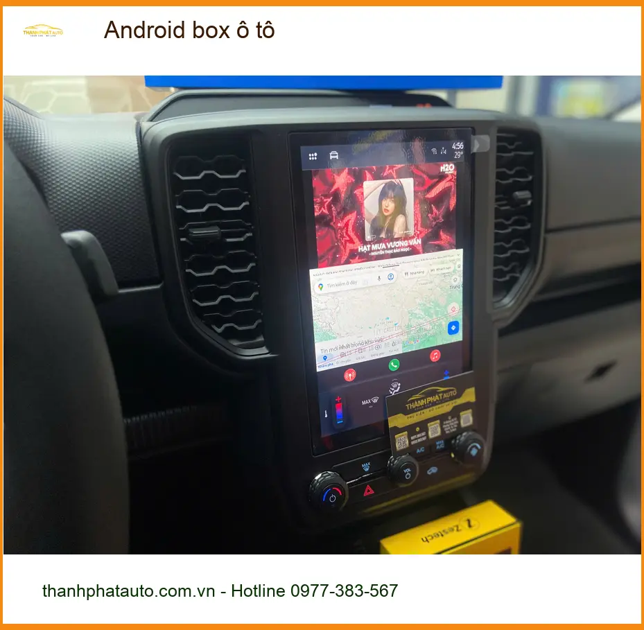 Anh Quang lắp Android box ô tô Toyota Camry Quận 10 - Nâng tầm giải trí ảnh thực tế 5