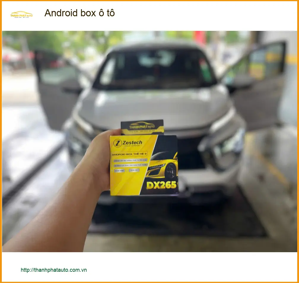 Anh Tùng lắp Android box ô tô cho Hyundai Santa Fe tại Quận 5 để giải trí trên xe ảnh thực tế 3