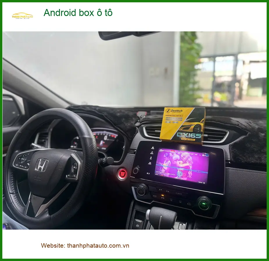 Anh Phong lắp Android box ô tô cho VinFast Fadil tại Quận Tân Phú