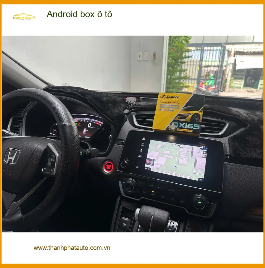 Anh Phong lắp Android box ô tô cho VinFast Fadil tại Quận Tân Phú ảnh thực tế 3