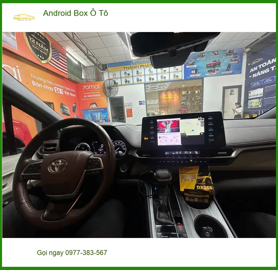 Chị Lan Anh lắp Android Box Ô Tô cho Hyundai Creta tại Quận 12 để nâng cấp giải trí ảnh thực tế 4