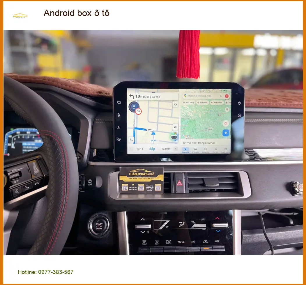 Anh Tùng lắp Android box ô tô cho Hyundai Creta tại Quận 12 để xem YouTube