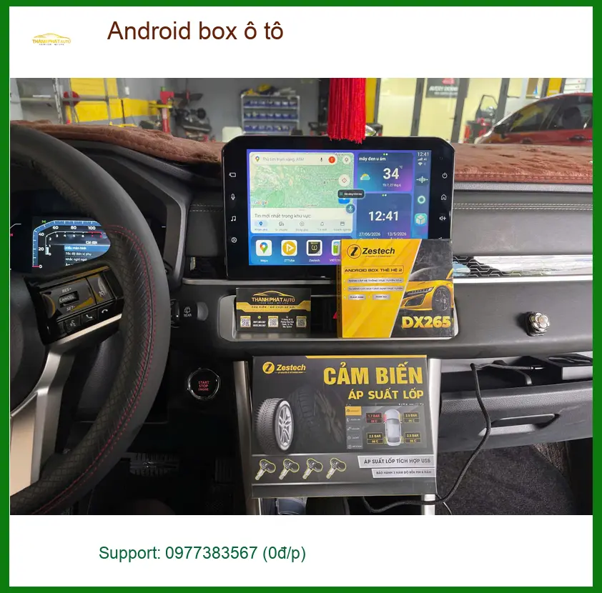 Anh Khải lắp Android box ô tô cho Honda CRV tại Quận 2 để giải trí. ảnh thực tế 3