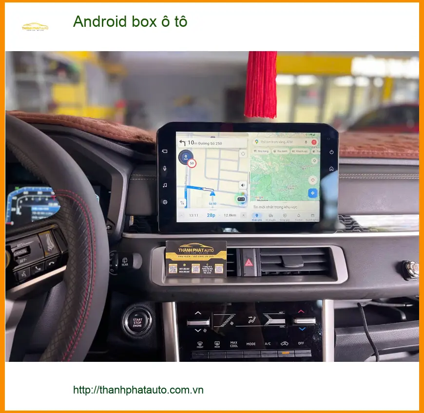 Anh Khải lắp Android box ô tô cho Honda CRV tại Quận 2 để giải trí. ảnh thực tế 4