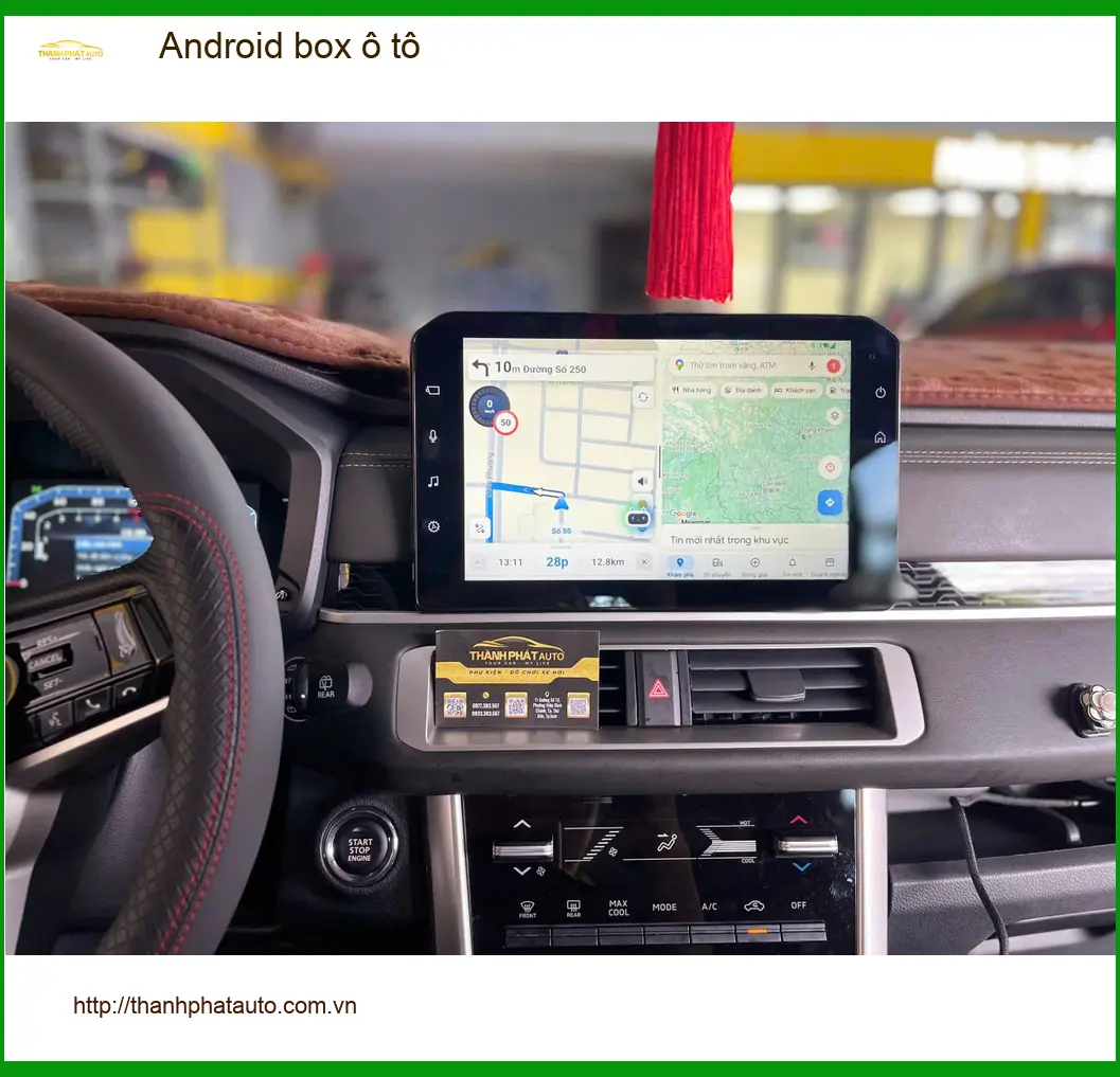 Anh Tùng lắp Android box ô tô cho Kia Carnival tại Hóc Môn để nâng tầm giải trí và tiện ích