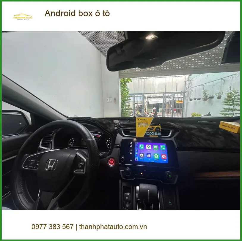 Anh Dũng lắp Android box ô tô Hyundai Creta tại Quận 12 chính hãng