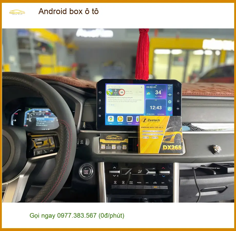 Anh Tùng lắp Android box ô tô cho Kia Carnival tại Hóc Môn để nâng tầm giải trí và tiện ích ảnh thực tế 2