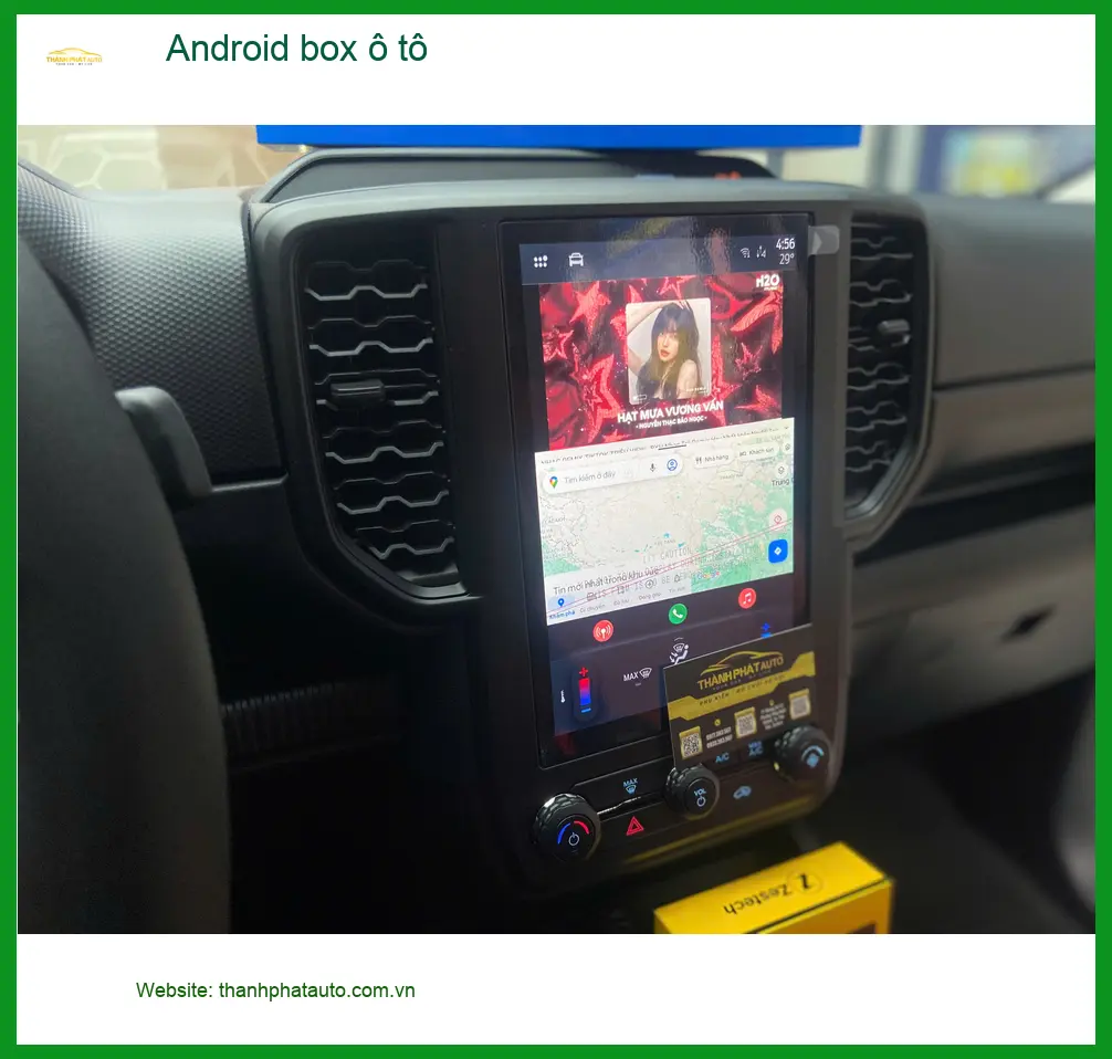 Anh Kiệt lắp Android box ô tô chính hãng cho Honda CR-V tại Quận 12