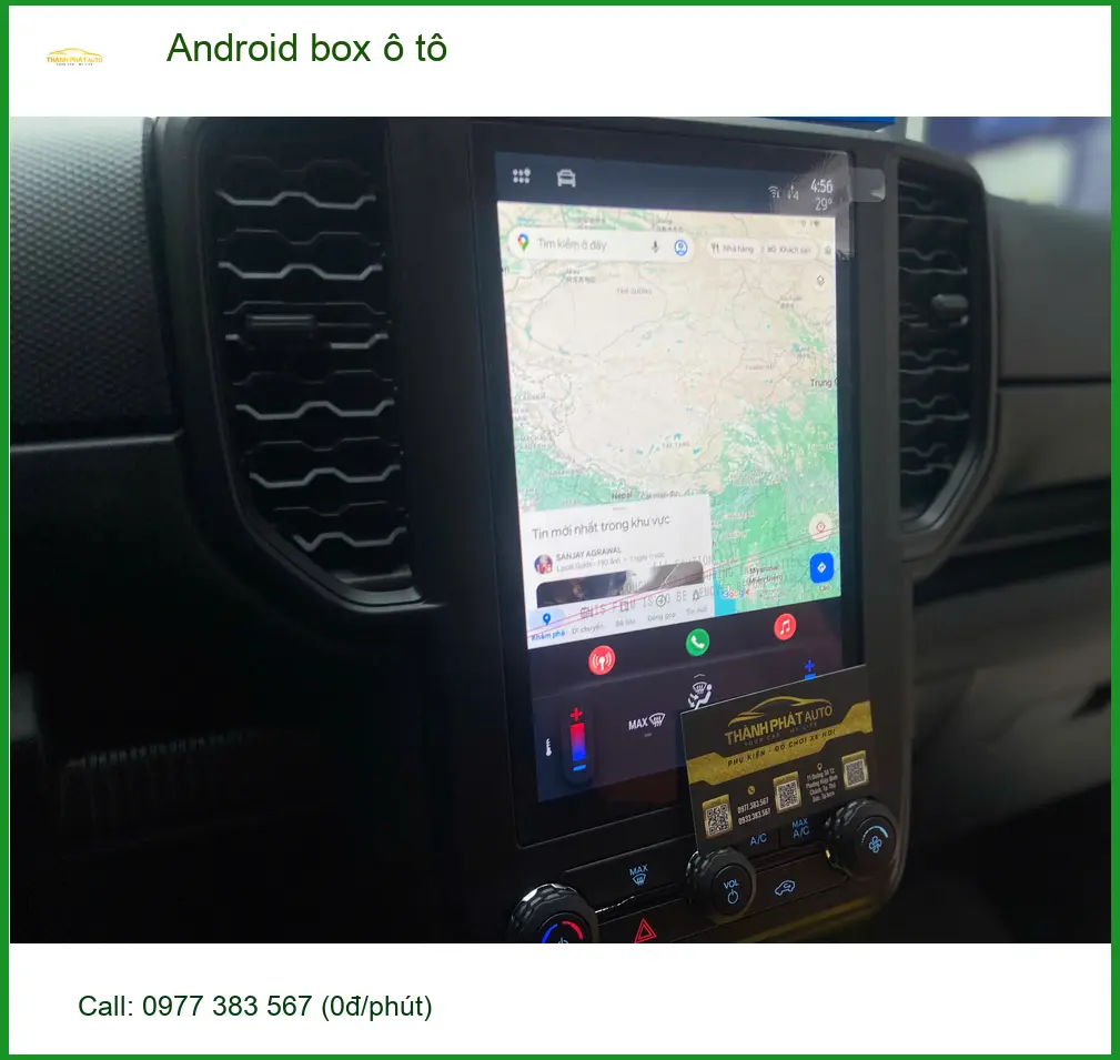 Anh Kiệt lắp Android box ô tô chính hãng cho Honda CR-V tại Quận 12 ảnh thực tế 2