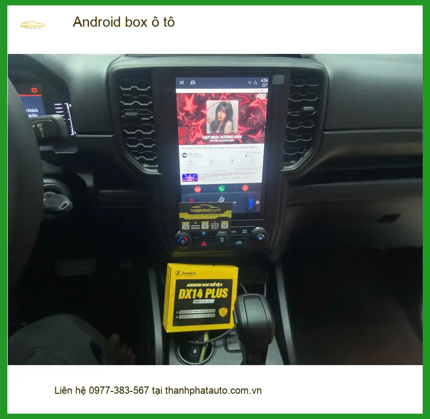 Anh Kiệt lắp Android box ô tô chính hãng cho Honda CR-V tại Quận 12 ảnh thực tế 3