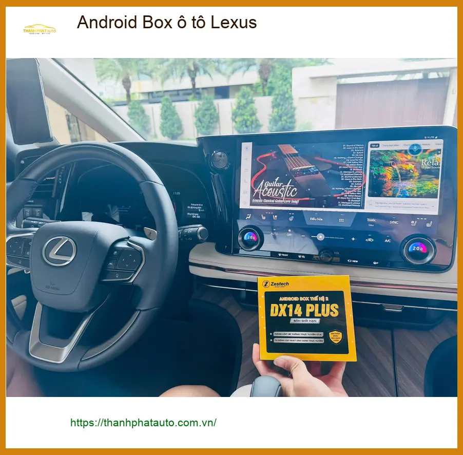 Anh Tấn lắp Android Box cho Lexus RX 350 tại Quận 5 để giải trí trên xe tiện lợi hơn ảnh thực tế 4