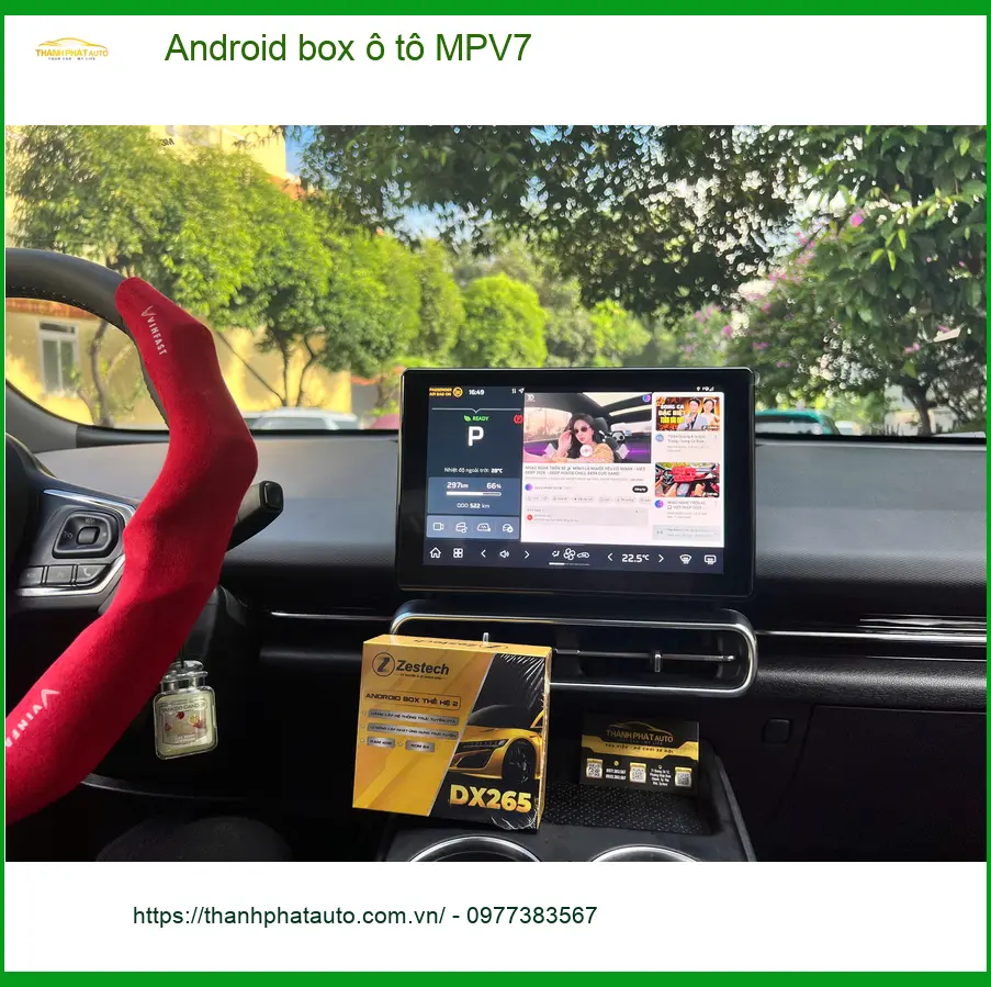 Anh Đạt lắp Android box MPV7 chính hãng cho Toyota Veloz Cross ở Củ Chi