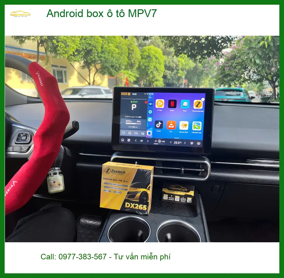 Anh Đạt lắp Android box MPV7 chính hãng cho Toyota Veloz Cross ở Củ Chi ảnh thực tế 2