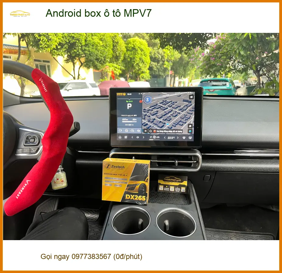 Anh Đạt lắp Android box MPV7 chính hãng cho Toyota Veloz Cross ở Củ Chi ảnh thực tế 3