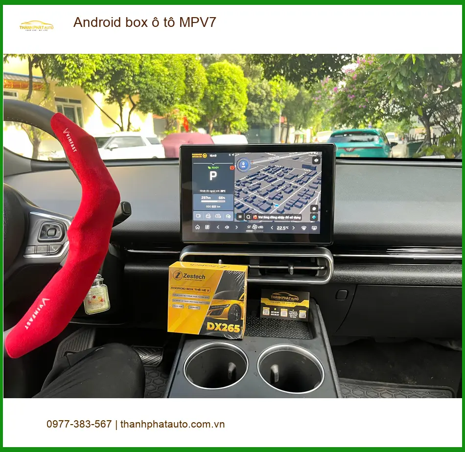Anh Khang lắp Android box MPV7 cho Hyundai Accent tại Quận 2 ảnh thực tế 2