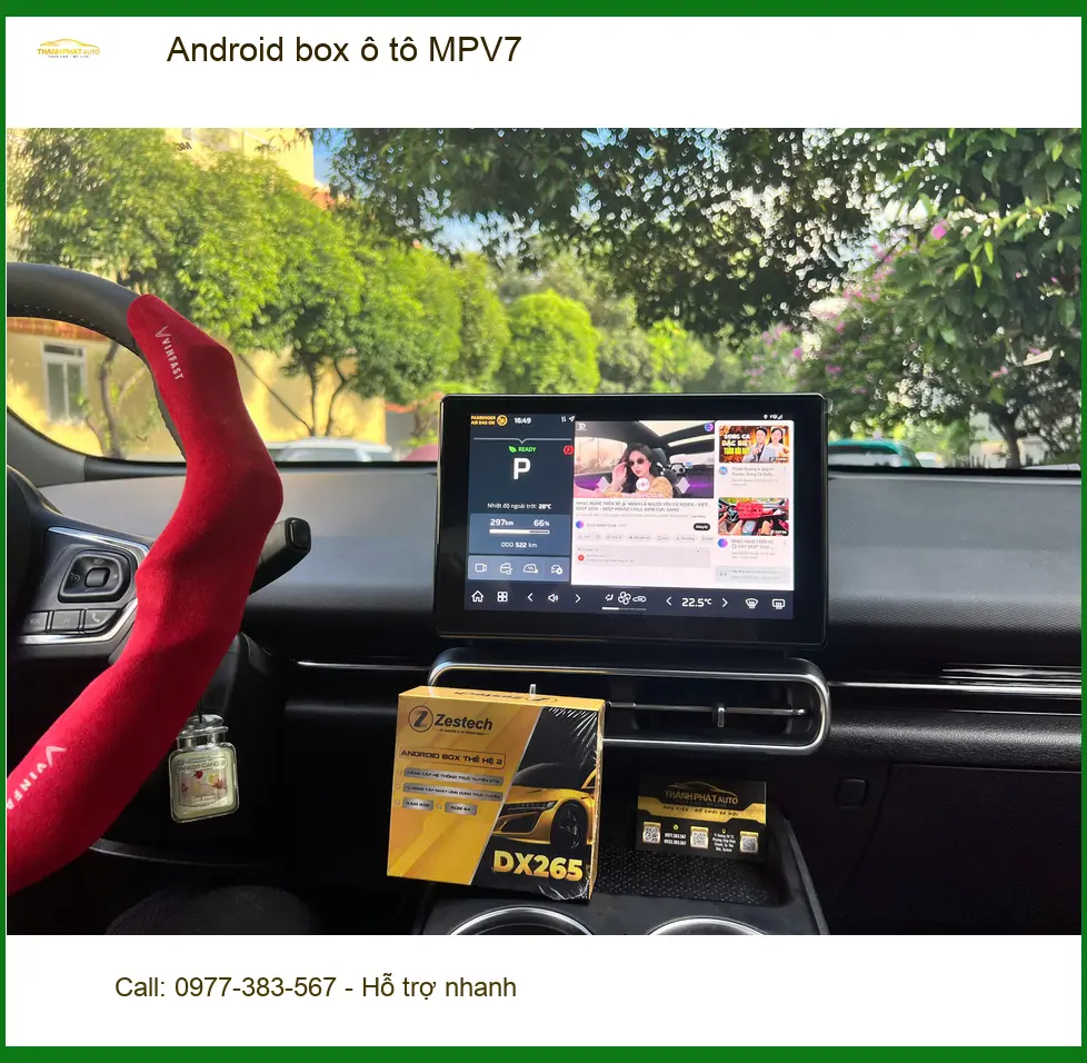 Chị Phương nâng cấp Android box MPV7 cho Hyundai Accent ở Thủ Đức
