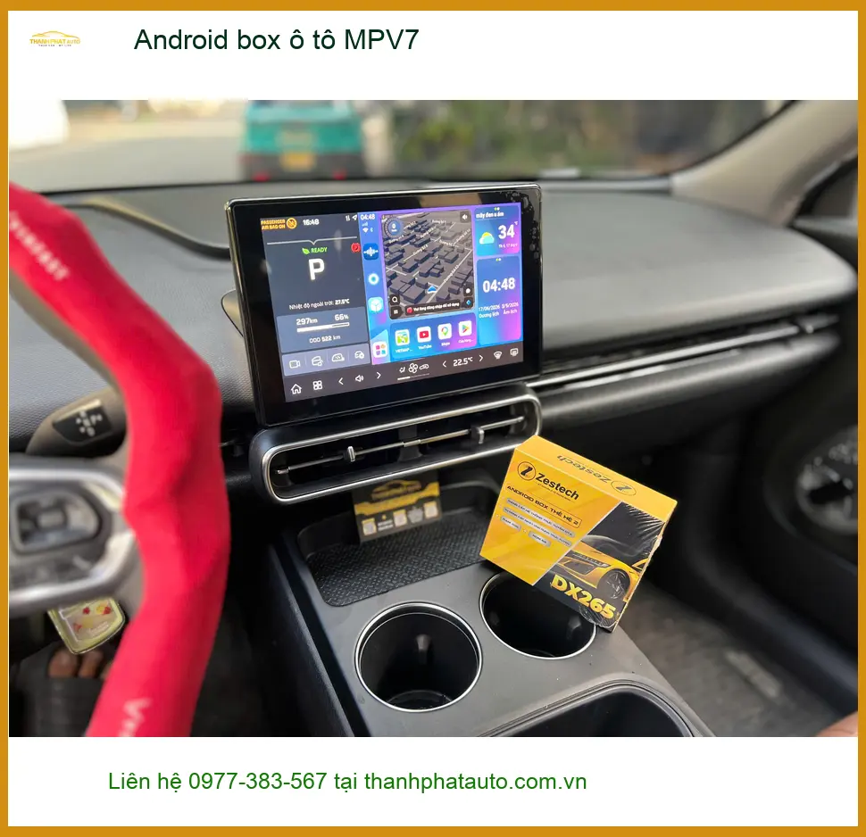 Chị Phương nâng cấp Android box MPV7 cho Hyundai Accent ở Thủ Đức ảnh thực tế 3