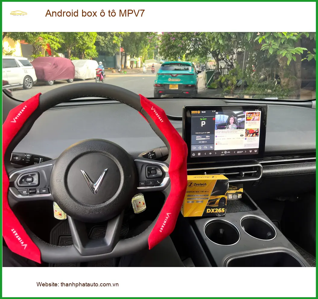 Chị Phương nâng cấp Android box MPV7 cho Hyundai Accent ở Thủ Đức ảnh thực tế 5