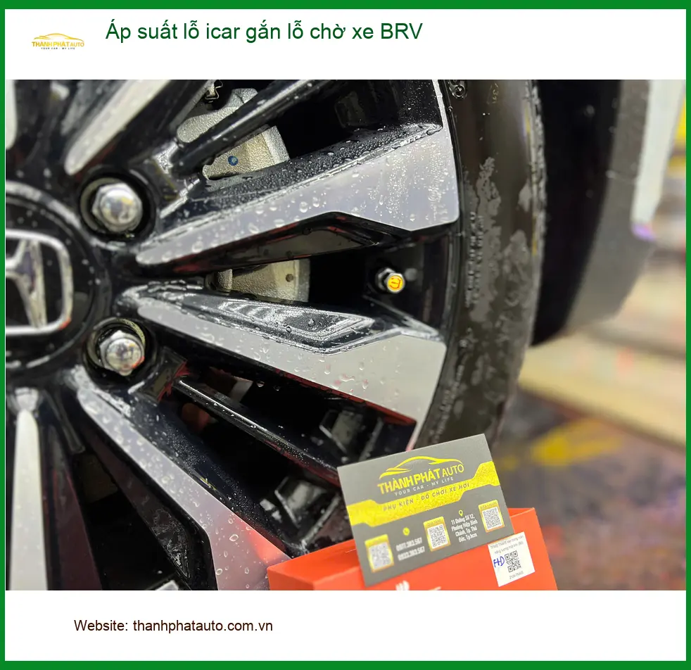 Anh Khải lắp cảm biến áp suất lốp iCar BRV Quận 9 an toàn đường dài