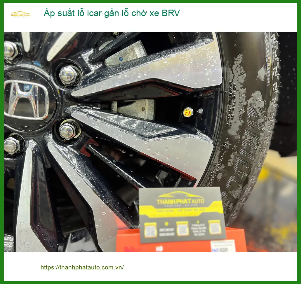 Anh Quang lắp áp suất lốp iCar gắn lỗ chờ BRV ở Quận 12 uy tín, giá tốt ảnh thực tế 2