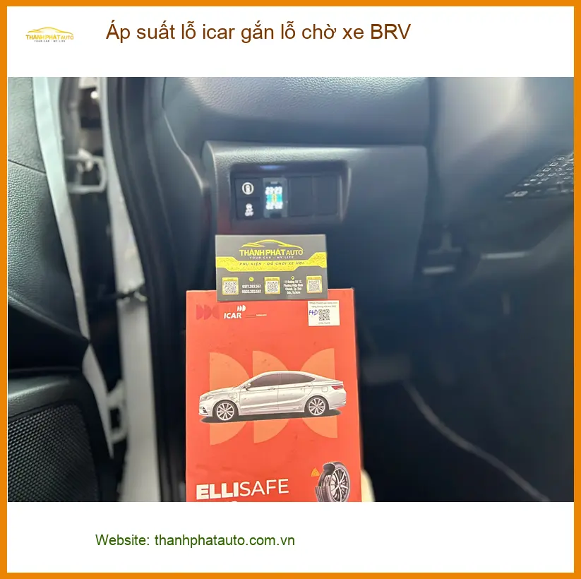 Anh Quang lắp áp suất lốp iCar gắn lỗ chờ BRV ở Quận 12 uy tín, giá tốt ảnh thực tế 3