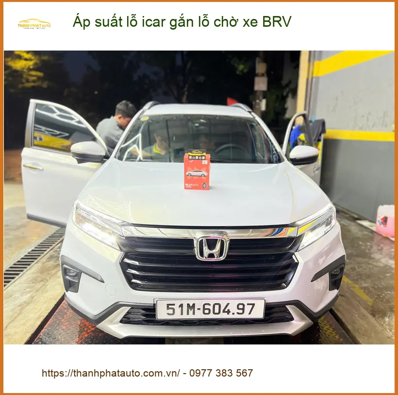 Anh Quang lắp áp suất lốp iCar gắn lỗ chờ BRV ở Quận 12 uy tín, giá tốt ảnh thực tế 5