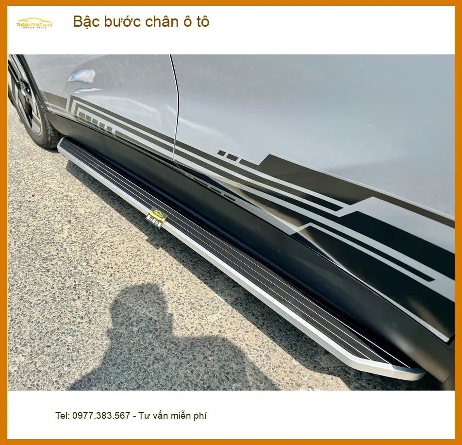 Anh Khang lắp bậc bước chân ô tô cho Hyundai Creta tại Quận 9 để dễ dàng lên xuống