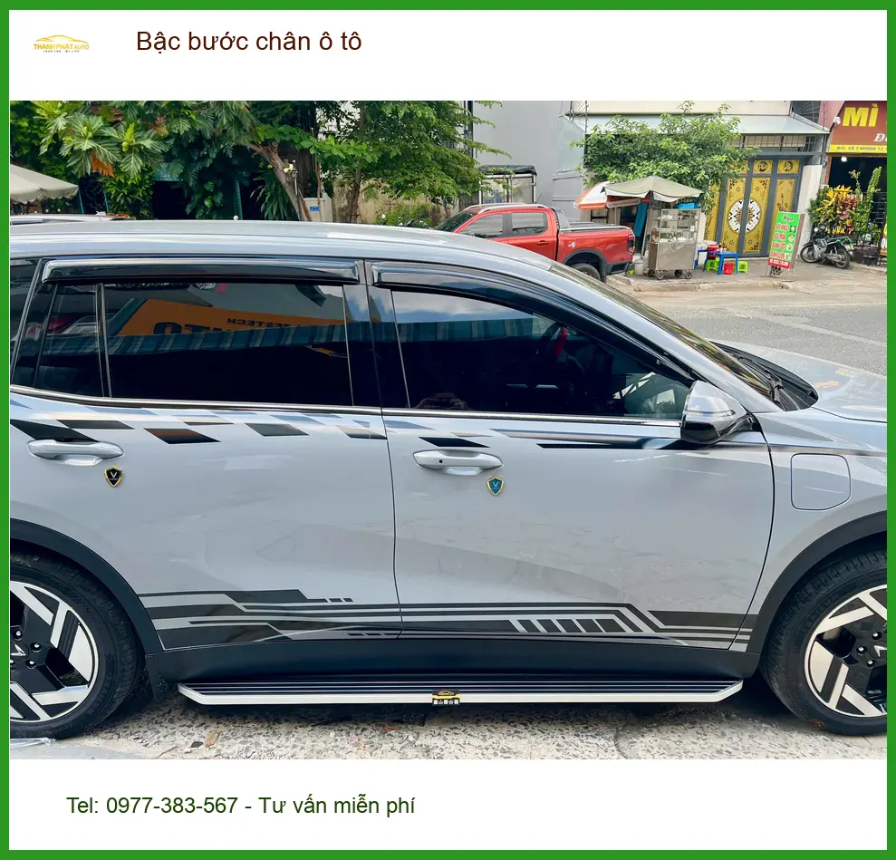 Anh Khoa lắp bậc bước chân ô tô cho Sorento tại Quận 3 vì gia đình có trẻ nhỏ. ảnh thực tế 2