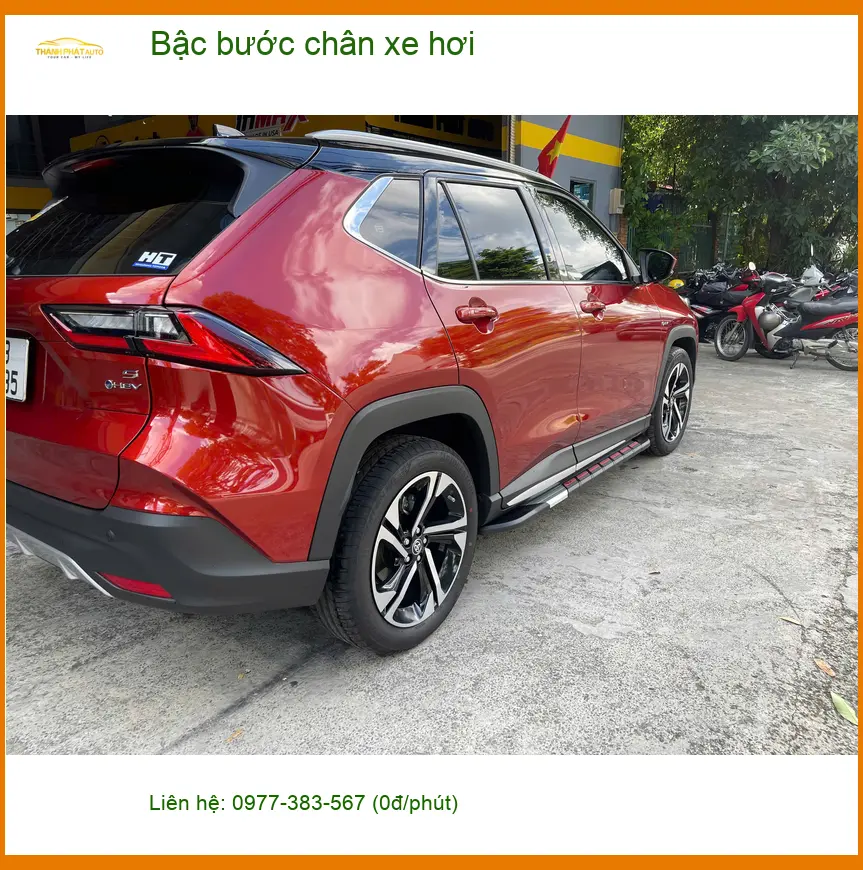 Anh Khải lắp bậc bước chân xe hơi Toyota Fortuner tại Quận 2 cho xe gia đình ảnh thực tế 2