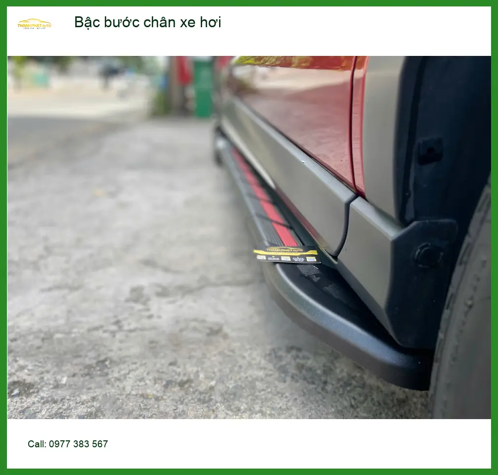 Anh Khải lắp bậc bước chân xe hơi Toyota Fortuner tại Quận 2 cho xe gia đình ảnh thực tế 4
