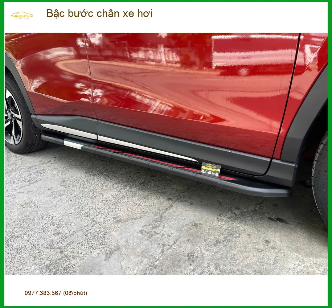Chị Thảo lắp bậc bước chân xe hơi cho Hyundai SantaFe tại Quận 4 ảnh thực tế 2