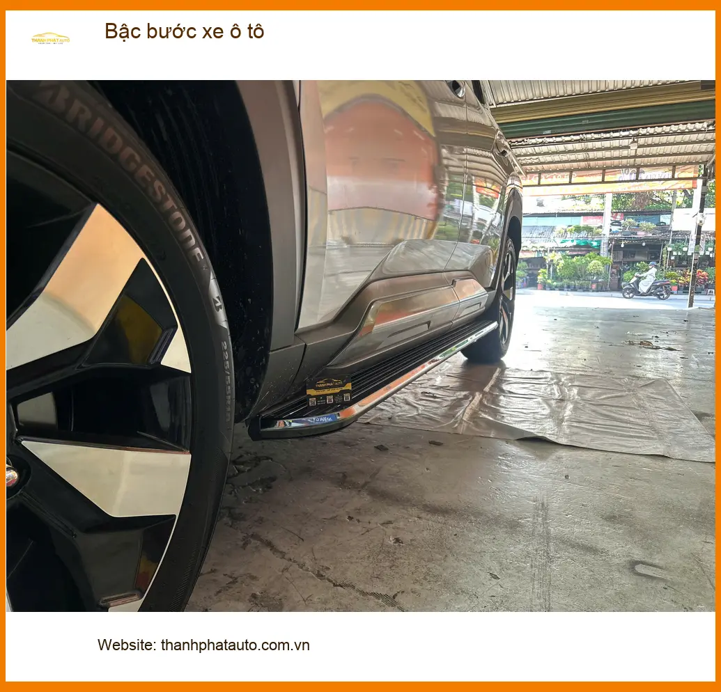 Anh Khôi lắp bậc bước xe Hyundai Creta tại Quận Phú Nhuận ảnh thực tế 3