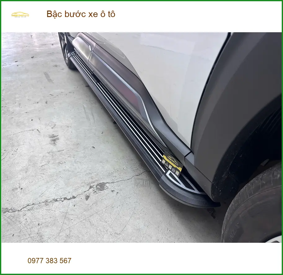 Anh Long lắp bậc bước xe ô tô Toyota Fortuner ở Hóc Môn ảnh thực tế 4