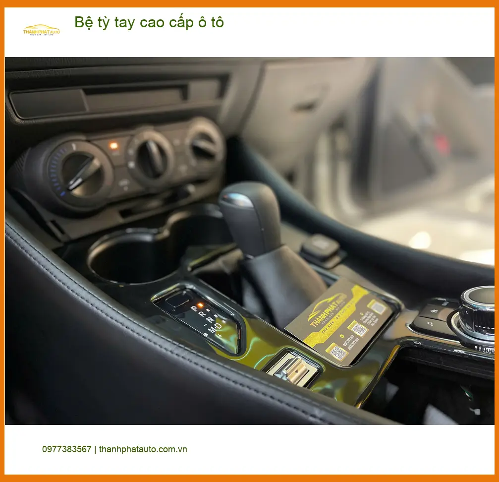 Anh Quang nâng cấp Bệ tỳ tay cao cấp ô tô Hyundai Accent tại Quận 9