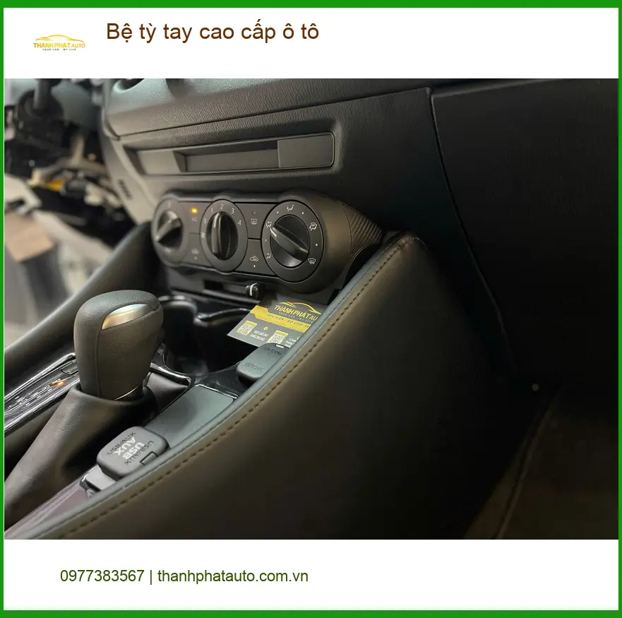 Anh Quang nâng cấp Bệ tỳ tay cao cấp ô tô Hyundai Accent tại Quận 9 ảnh thực tế 2